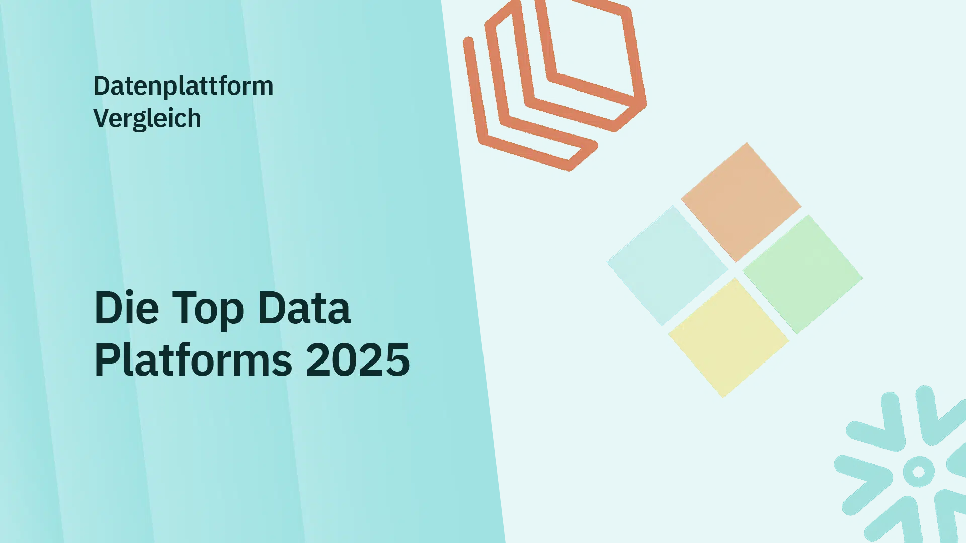Beitragsbild: Der große Data Platform Vergleich 2025